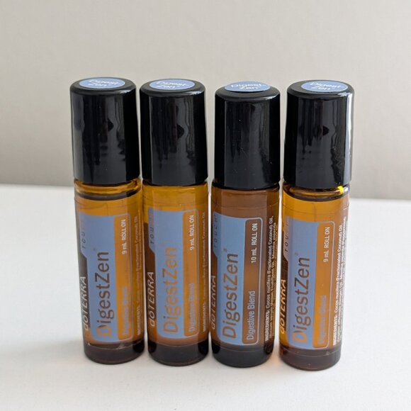 doTERRA DigestZen Roll On Essential Oil 9 ml EXP 2021 Lot of 4 Some Sealed - Picture 2 of 5